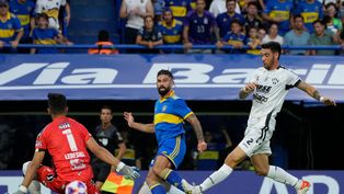 Boca Juniors contra Central Córdoba por la Liga Profesional.