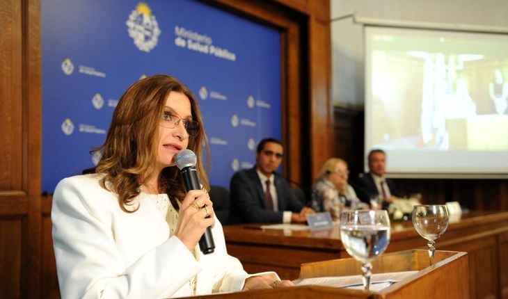Karina Rando, ministra de Salud Pública de Uruguay.&nbsp;