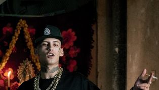 El cantante L-Gante.