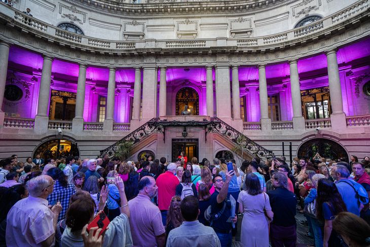 Palacio San Martín en la Noche de las Embajadas.