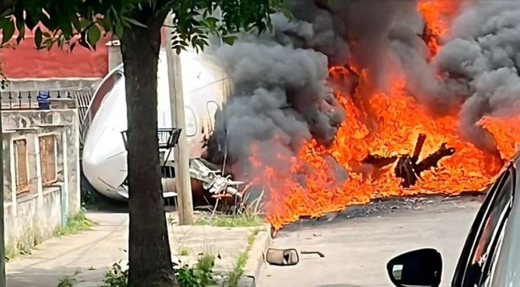 Dos muertos tras un fatal accidente de avión en San Fernando