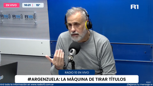 Jorge Rial en las mañanas de Radio 10.