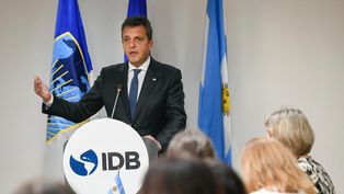 El ministro de Economía, Sergio Massa.