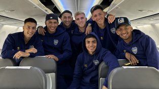 Boca viajó a Venezuela por la Copa Libertadores.