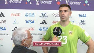 Titi Fernández entrevista a Dibu Martinez&nbsp;