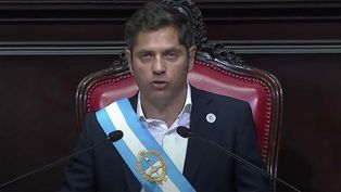 Axel Kicillof asumió su segundo mandato consecutivo como gobernador