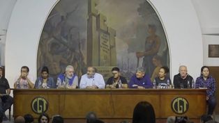 Acto de unidad entre la CGT y los movimientos sociales