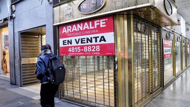 Creció más de un 30% la cantidad de locales vacíos en la Ciudad de Buenos Aires