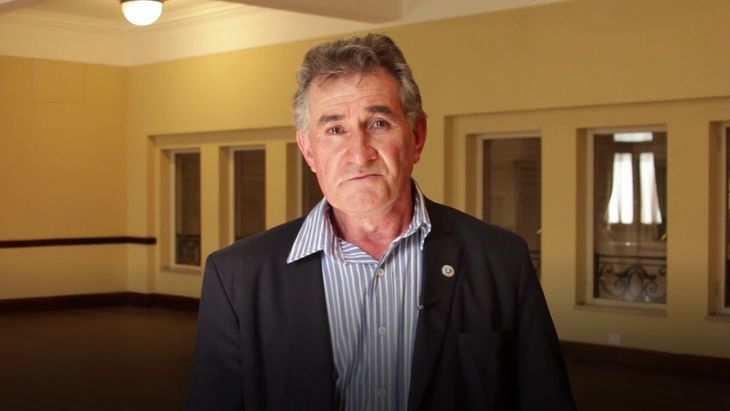 Carlos Achetoni, presidente de la FAA&nbsp;y representante de la Mesa de Enlace.