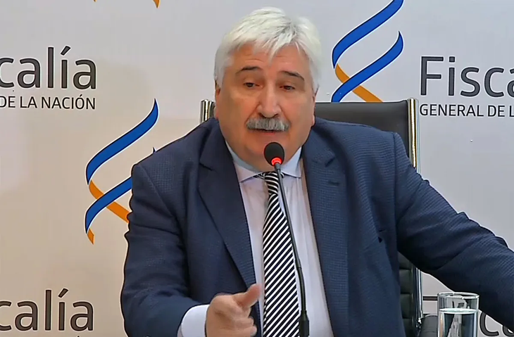 Fiscal de Corte del Uruguay, Juan Gómez.&nbsp;