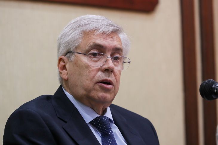 El ministro de Turismo de Uruguay, Tabaré Viera.