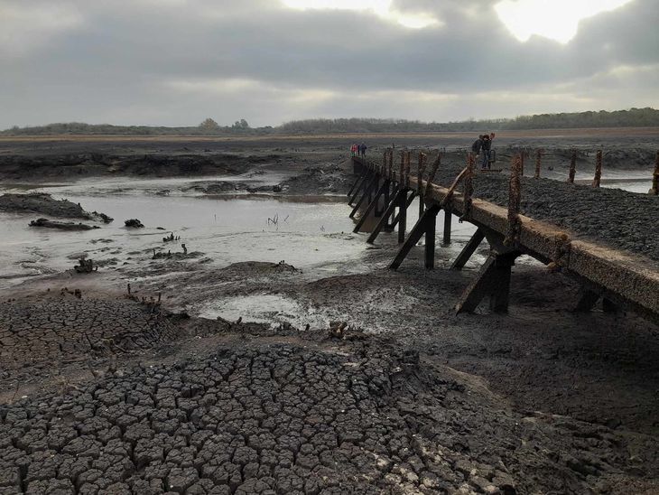 El volumen de agua en la represa de Paso Severino continúa cayendo día a día.
