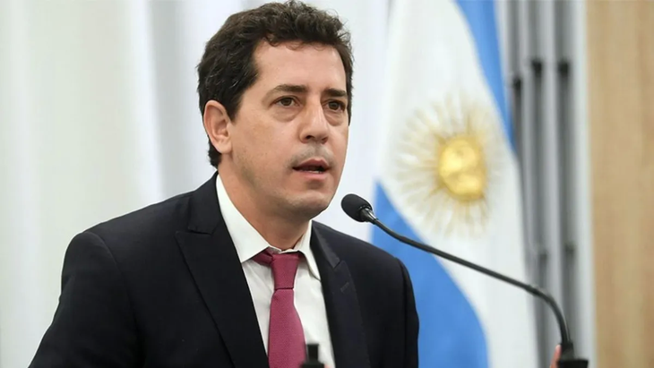 El ministro del Interior, Wado de Pedro