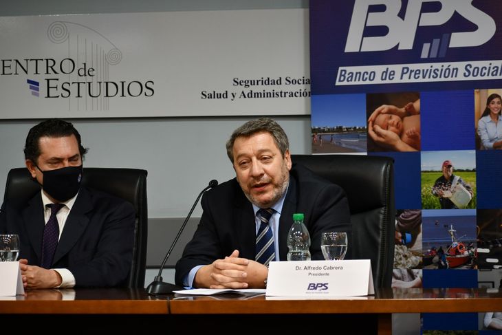 Alfredo Cabrera, presidente del Banco de Previsión Social (BPS) de Uruguay brindó detalles sobre la reforma de la seguridad social en el Senado.