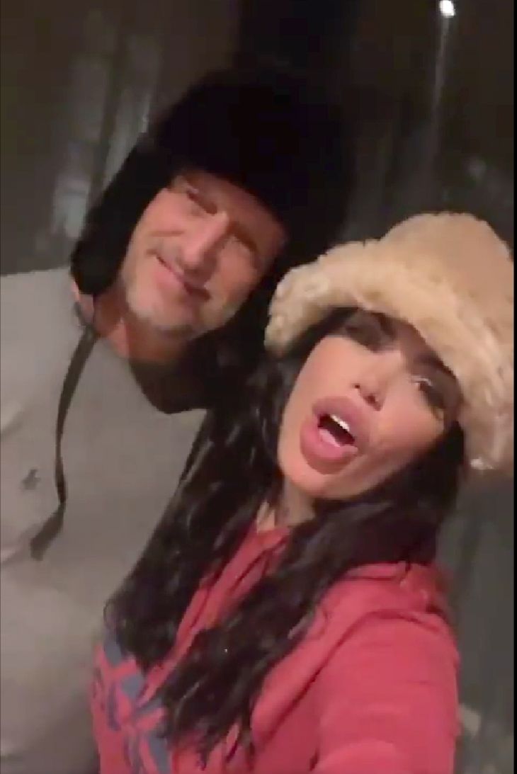 Martín Insaurralde y Sofía Clerici.