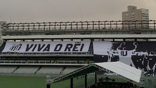 Empezó el velatorio de Pelé.