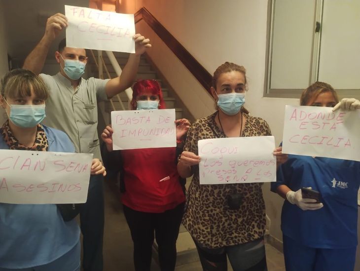 Caso Cecilia: así recibieron a Marcela Acuña en el hospital.