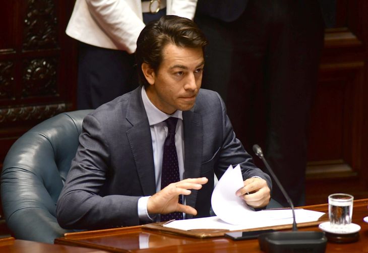 Juan Sartori, senador por el Partido Nacional.