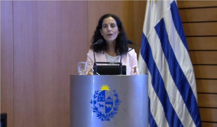 Azucena Arbeleche, ministra de Economía y Finanzas de Uruguay.