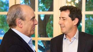 Guillermo Francos y Wado de Pedro.