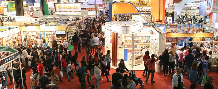 La Feria del Libro en la Ciudad de Buenos Aires.