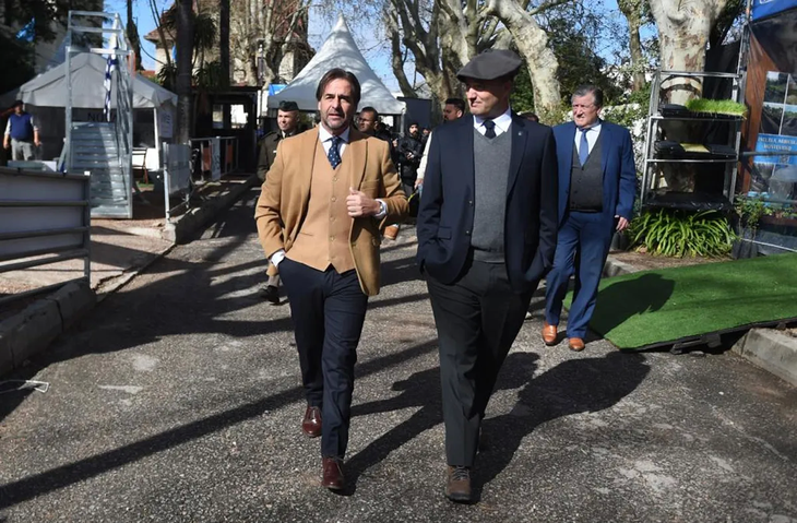 El presidente Luis Lacalle Pou expresó su preocupación por el atraso cambiario en Uruguay.