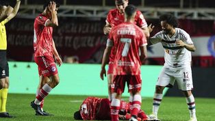 luciano sanchez y su escalofriante lesion: ¿como esta hoy?