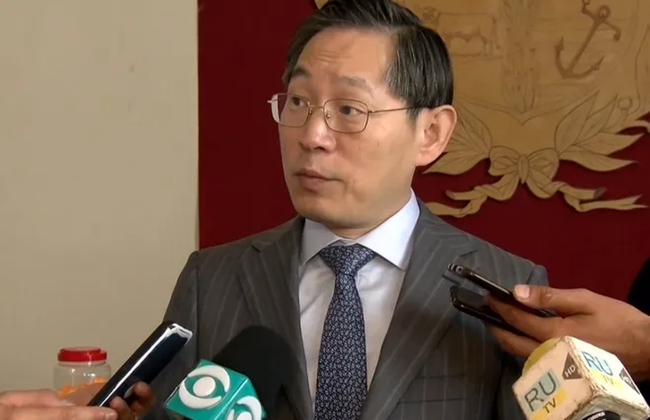 El embajador chino en Uruguay reconoció que se mantiene la voluntad de firmar el Tratado de Libre Comercio.