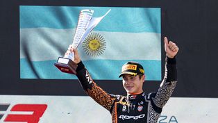 franco colapinto ya es historia: los dos records que batio en la formula 1