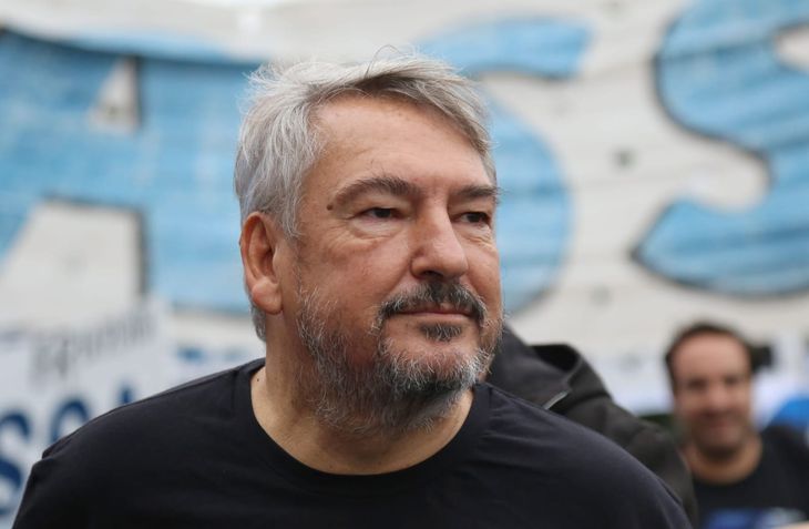 Jorge DOnofrio habló del paro de la UTA.