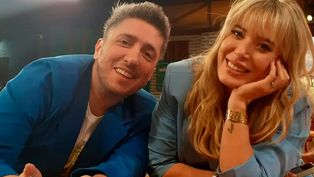 Jey Mammon y&nbsp; Jesica Cirio en La Peña de Morfi.