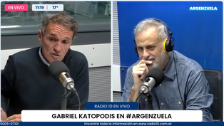 Gabriel Katopodis en Radio 10.
