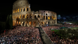 El Papa Francisco no presidió el tradicional Vía Crucis del Viernes Santo en el Coliseo Romano