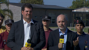 Eugenio Burzaco y Horacio Rodríguez Larreta.