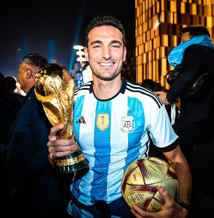 El DT de la Selección Argentina, Lionel Scaloni.