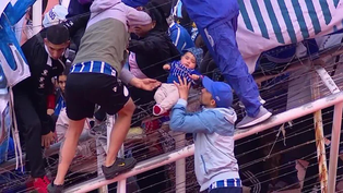 godoy cruz vs belgrano: balas de goma, gases y evacuados