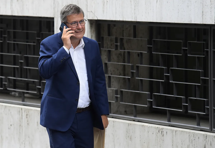 Jorge Díaz, abogado del precandidato a la presidencia de Uruguay por el Frente Amplio, Yamandú Orsi.