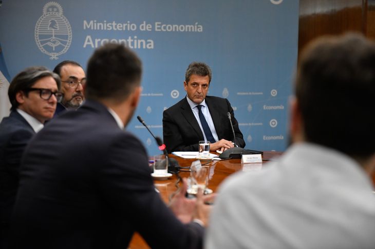 El ministro de Economía, Sergio Massa, adelantó información sobre el acuerdo con EEUU.