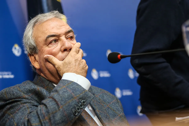 Luis Alberto Heber, ministro del Interior del Uruguay.