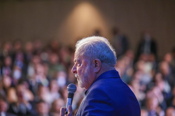 Lula da Silva, flamante presidente de Brasil.