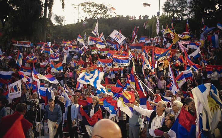 El Frente Amplio ganaría las elecciones en Uruguay si se realizar hoy.