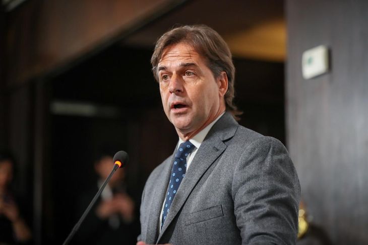 Luis Lacalle Pou, presidente del Uruguay.