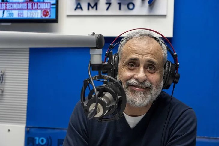 El conductor de Argenzuela, Jorge Rial.