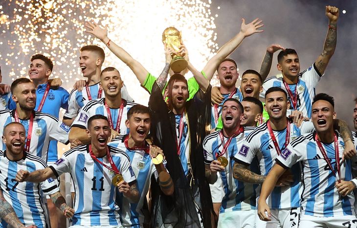 La Selección Argentina en Qatar 2022.