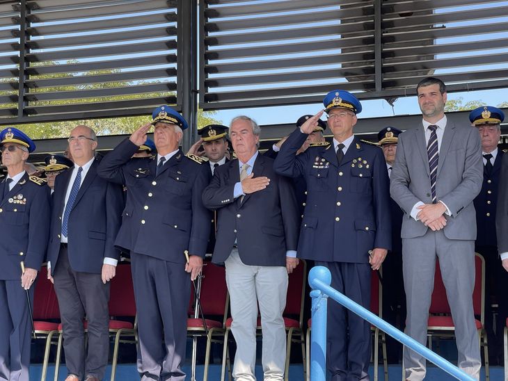 Luis Alberto Heber continúa buscando buscando apoyos para su plan de seguridad.