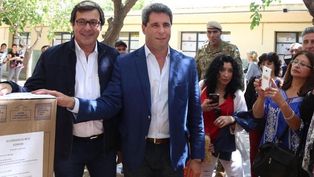 Los hermanos Rubén y Sergio Uñac