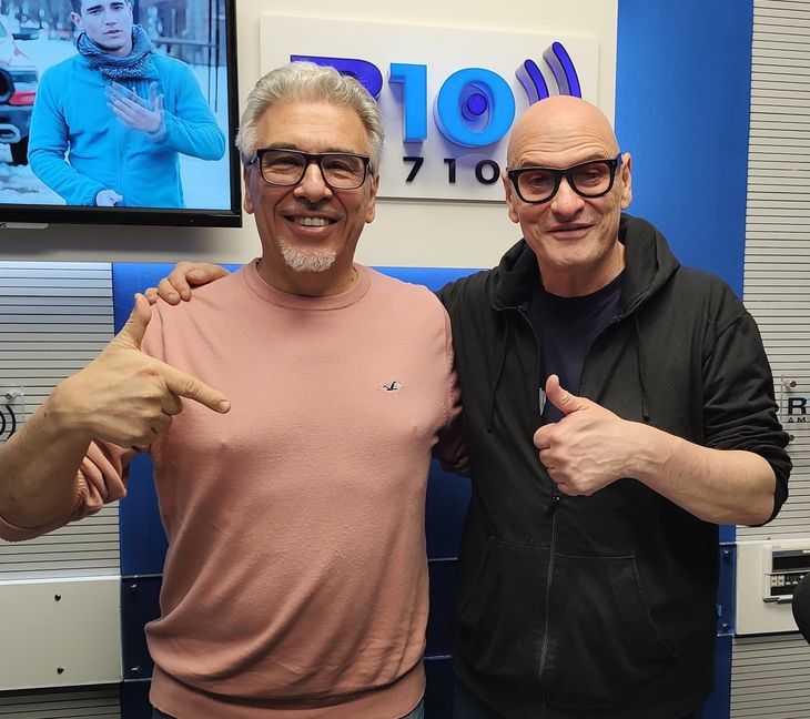 Carlos Polimeni y Carlos Belloso.