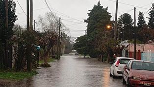 Miles de familias afectadas en La Plata.