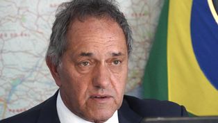 El embajador argentino en Brasil, Daniel Scioli.