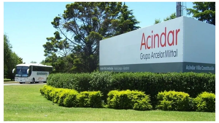 Acindar anunció que paralizará sus cuatro plantas durante un mes